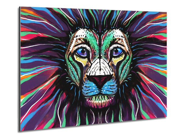 The Lion Rainbow Face