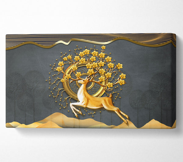 The Gold Flower Stag Tree