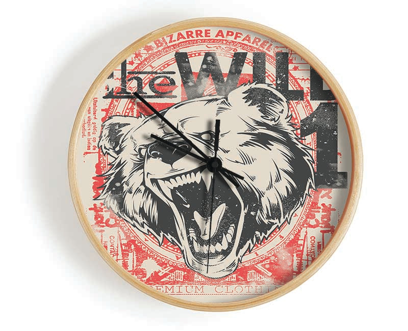 The Wild 1 Clock - Wallart-Direct UK