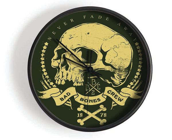 Bad Bones Crew Clock - Wallart-Direct UK