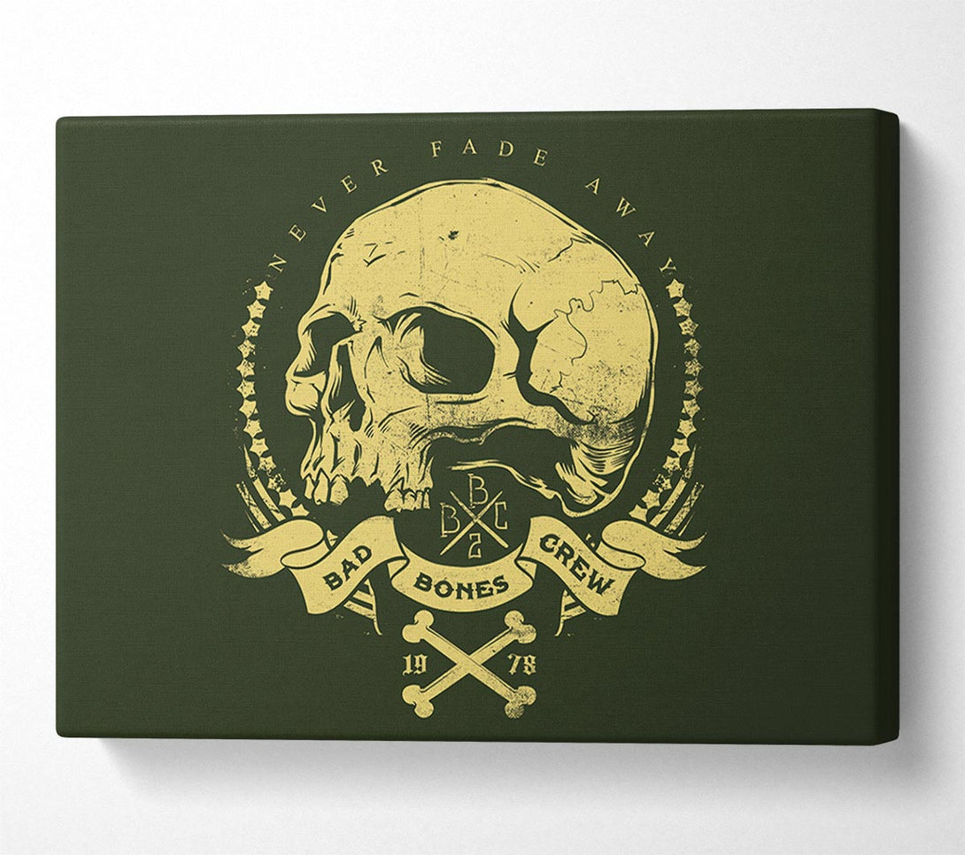 Picture of Bad Bones Crew Canvas Print Wall Art