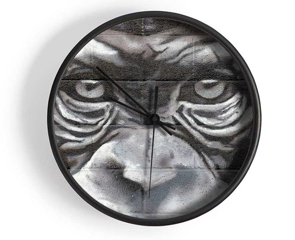 The Chimp Eyes Clock - Wallart-Direct UK