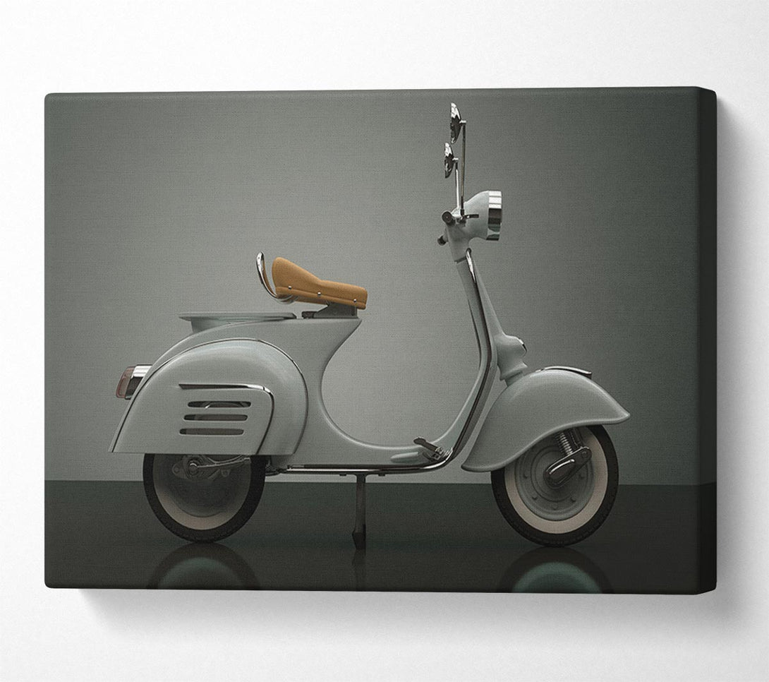 Picture of The Awesome Scooter Canvas Print Wall Art