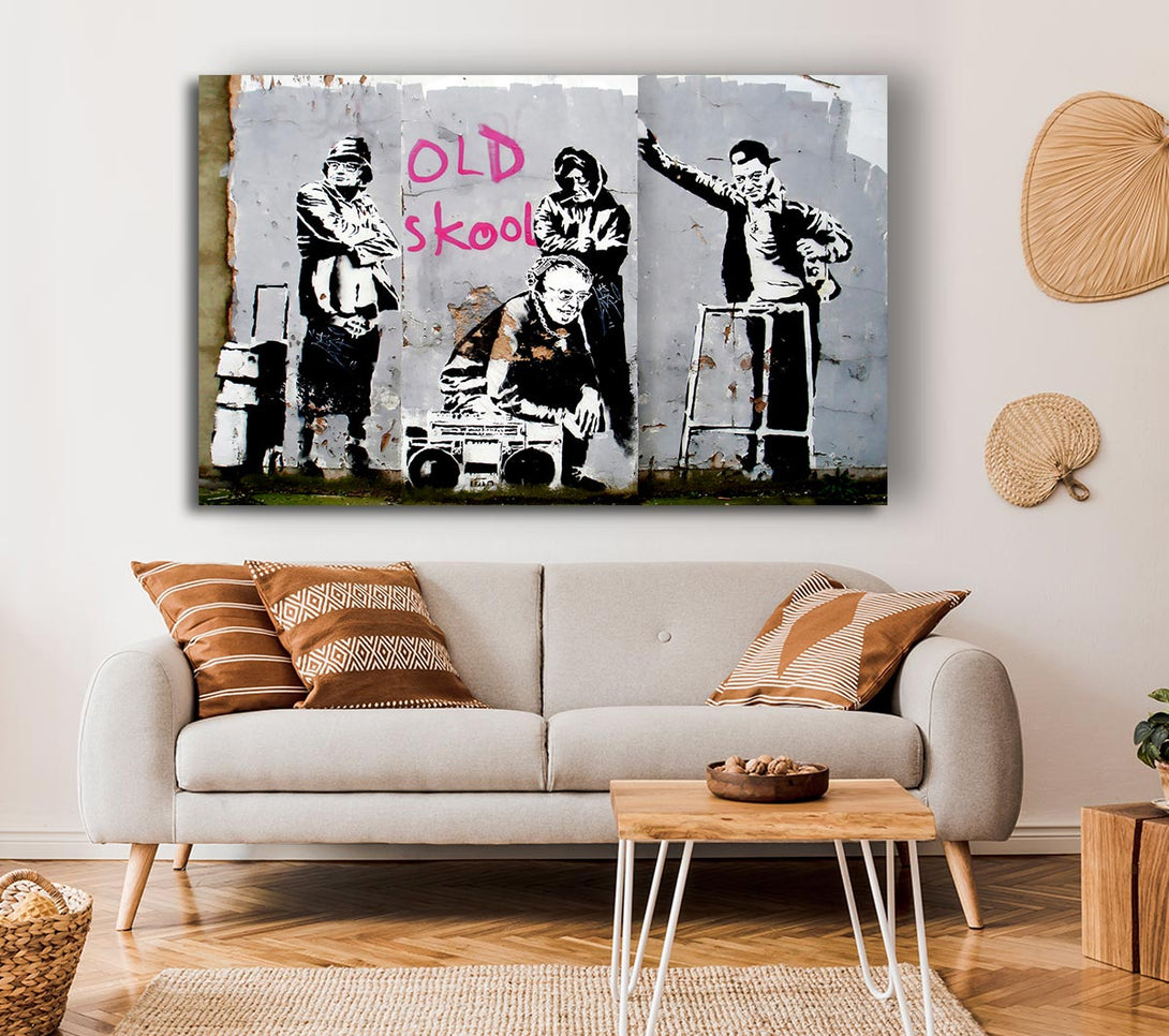 Picture of Old Skool Canvas Print Wall Art