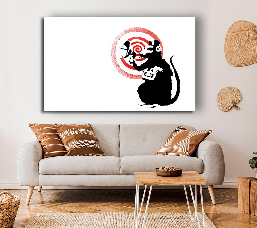 Picture of Radar Rat 1 Canvas Print Wall Art