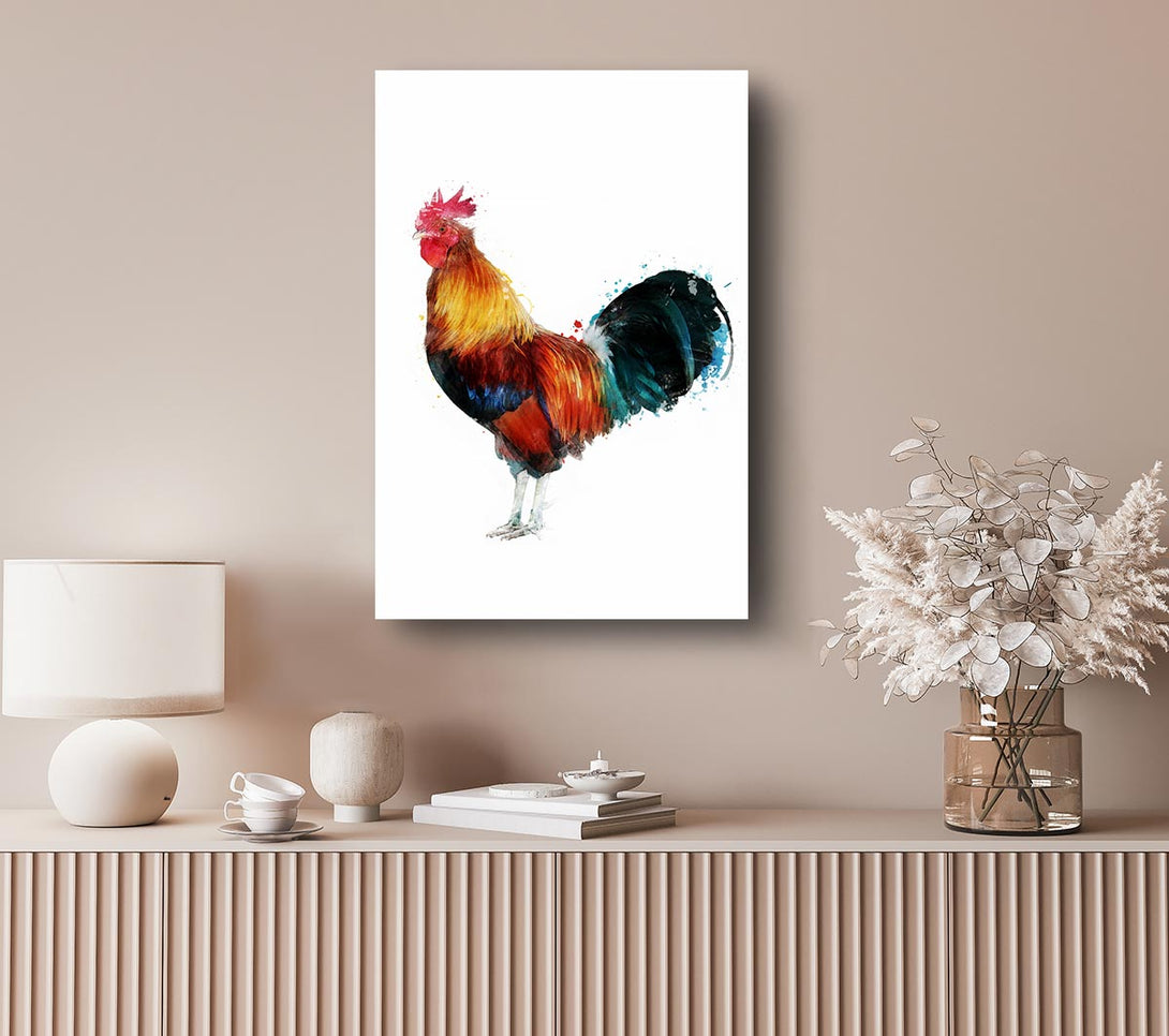 Picture of Rooster Canvas Print Wall Art