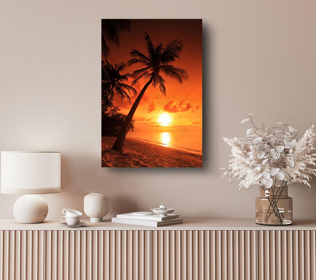 Picture of Thailand Sunset Canvas Print Wall Art