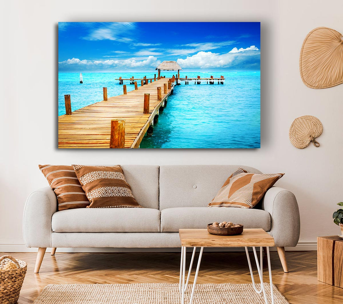 Picture of Honeymooners Paradise Canvas Print Wall Art