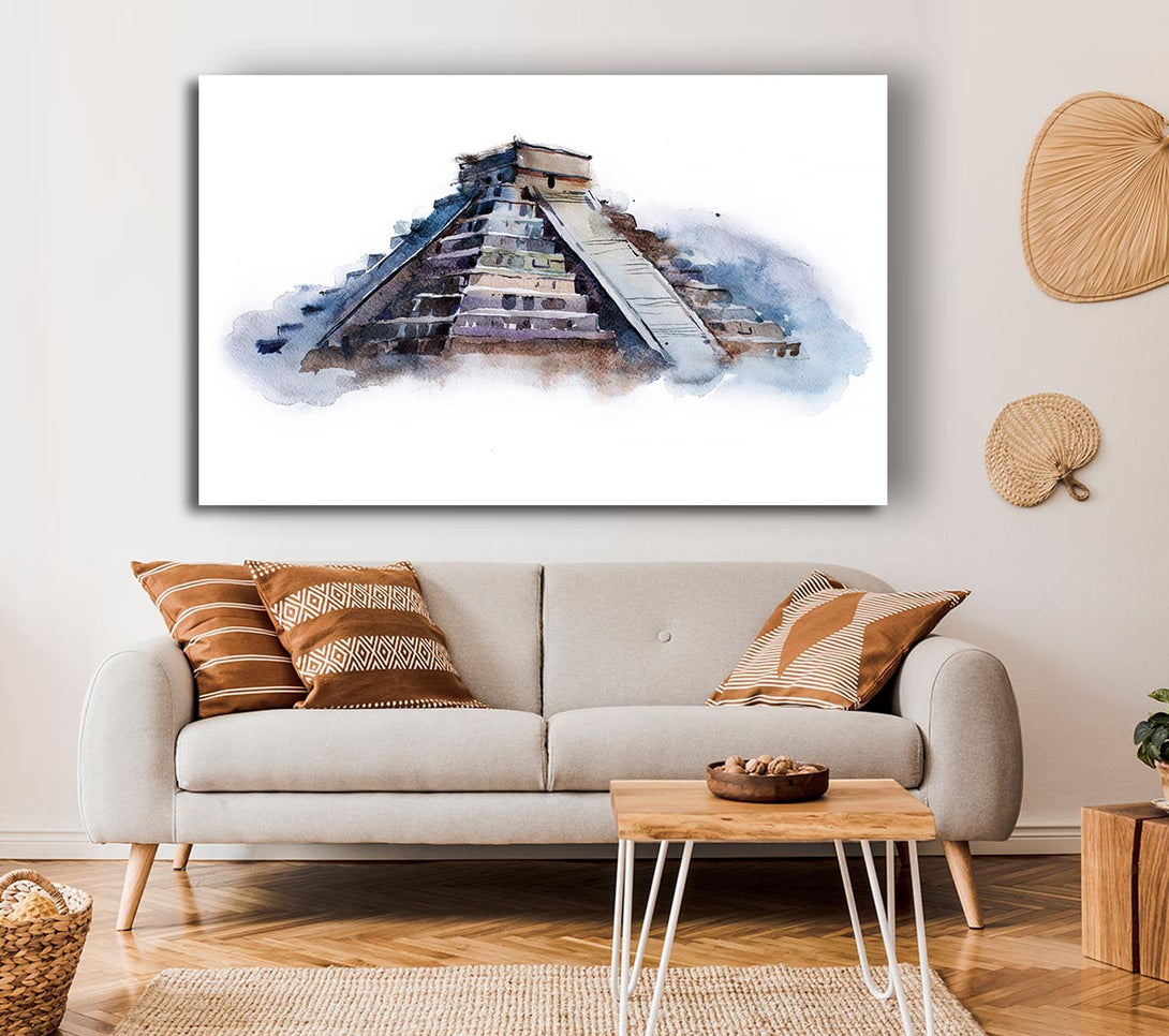 Picture of Egyptian Pyramids 3 Canvas Print Wall Art