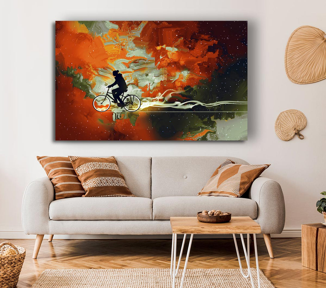 Picture of Space And Time Canvas Print Wall Art