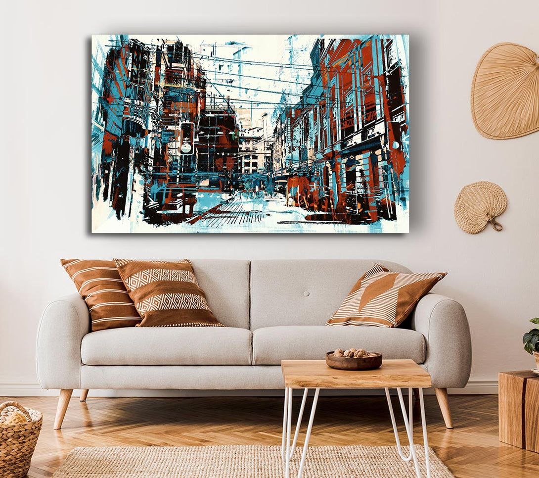 Picture of Chocolate City Blues 2 Canvas Print Wall Art