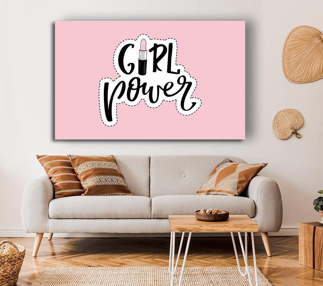 Picture of Girl Power 1 Canvas Print Wall Art