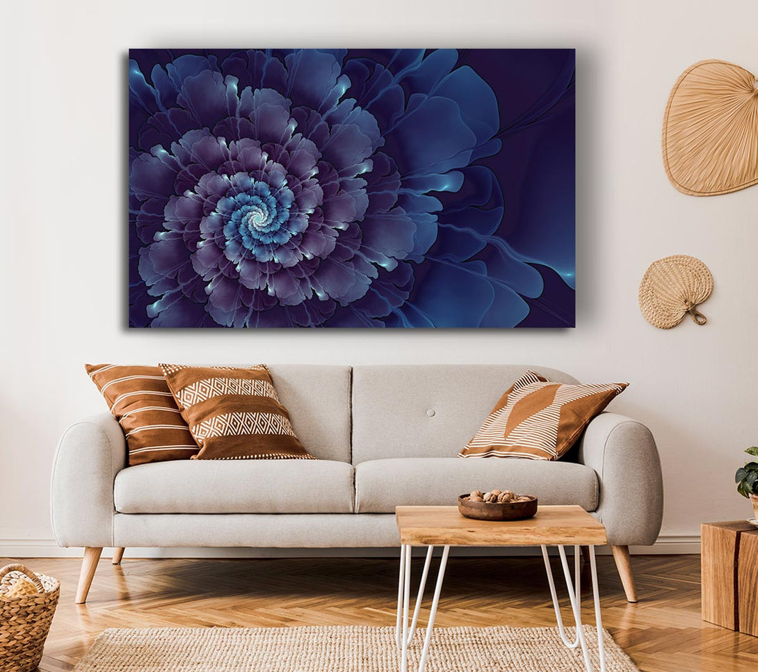 Picture of The Swirl Of Petals Canvas Print Wall Art