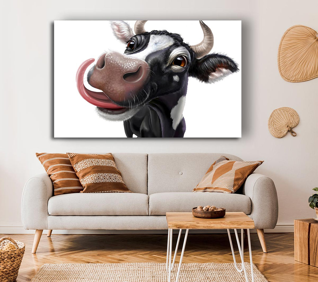 Picture of The Big Cow Lick Canvas Print Wall Art