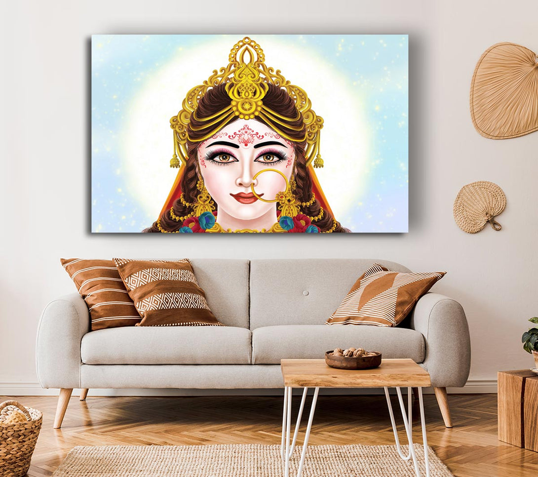 Picture of Indian Princess Canvas Print Wall Art