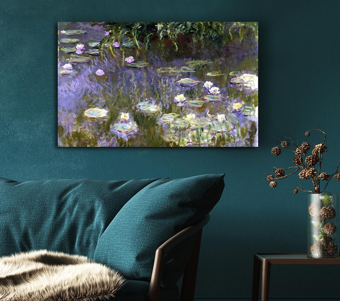 Picture of Monet Water Lilies Canvas Print Wall Art