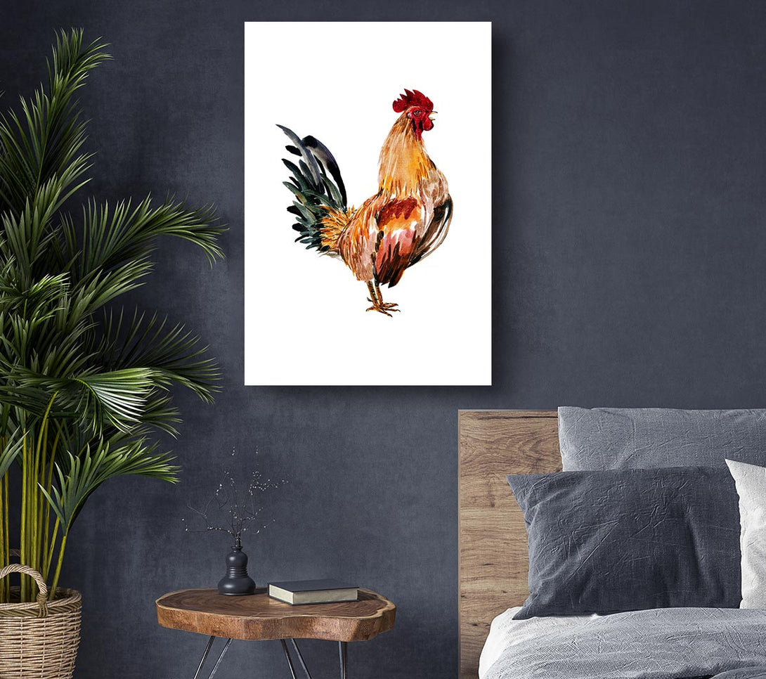 Picture of Chicken Call Canvas Print Wall Art