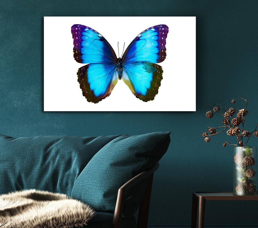 Picture of Electric Butterfly Canvas Print Wall Art