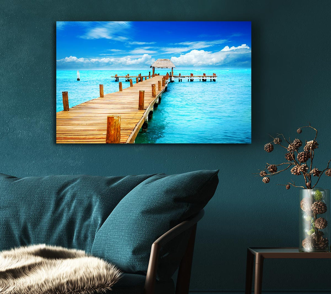 Picture of Honeymooners Paradise Canvas Print Wall Art