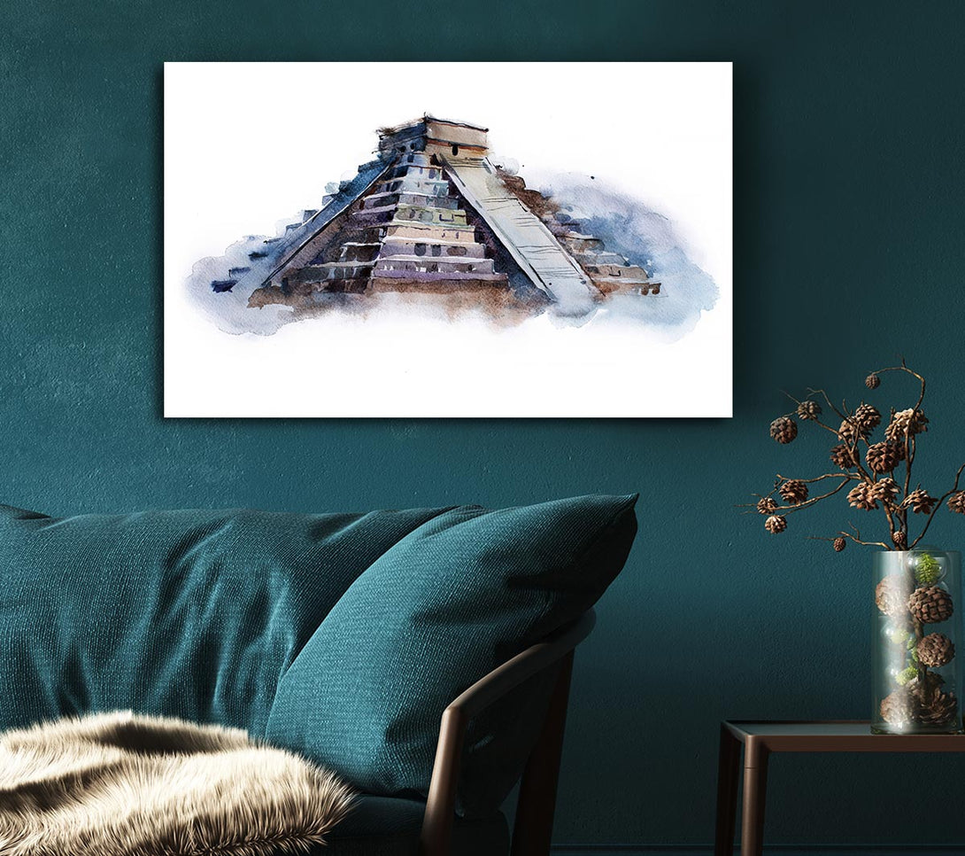 Picture of Egyptian Pyramids 3 Canvas Print Wall Art