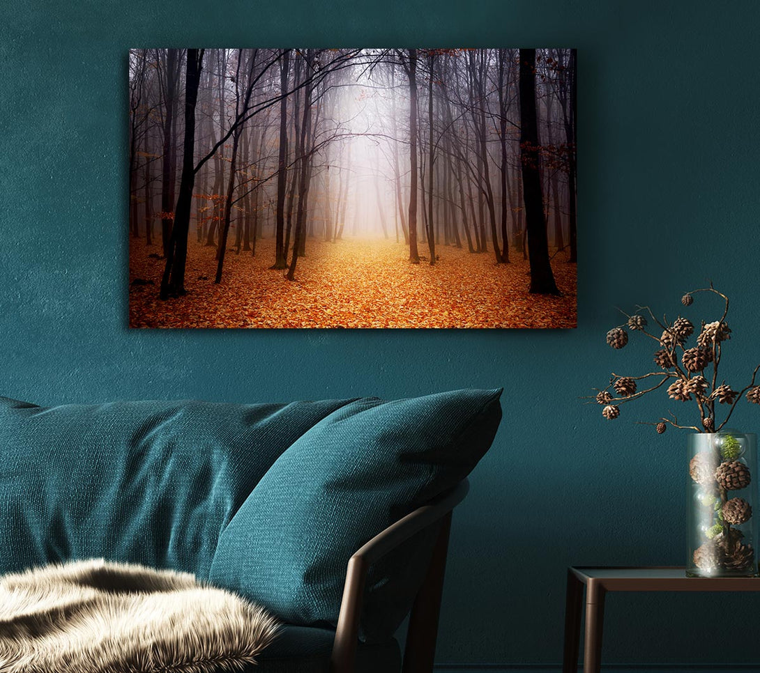 Picture of Autumn Mist Canvas Print Wall Art