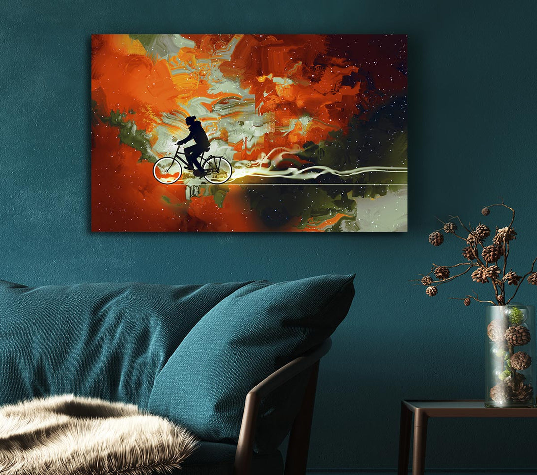 Picture of Space And Time Canvas Print Wall Art