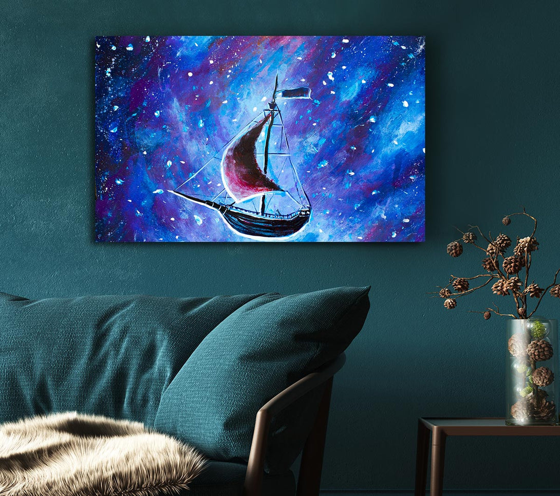 Picture of The Ship In Space Canvas Print Wall Art