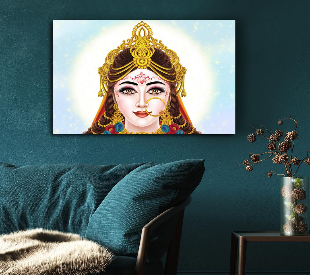 Picture of Indian Princess Canvas Print Wall Art