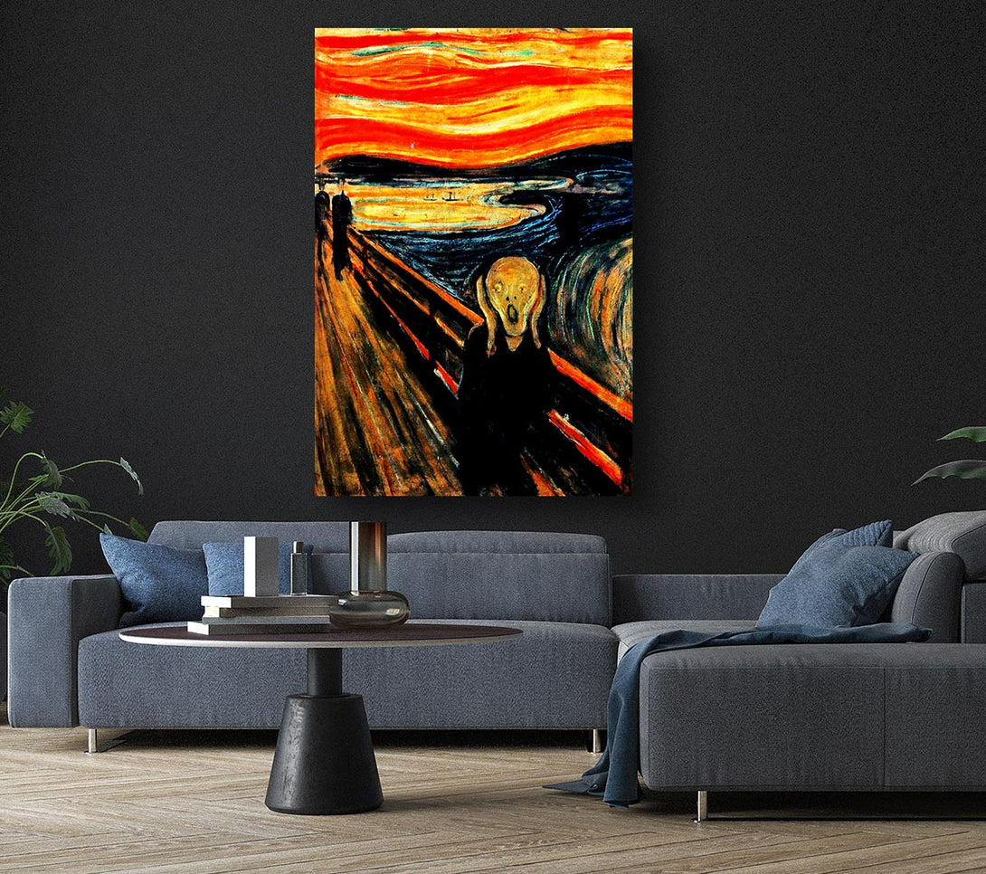 Picture of Edvard Munch The Scream Canvas Print Wall Art