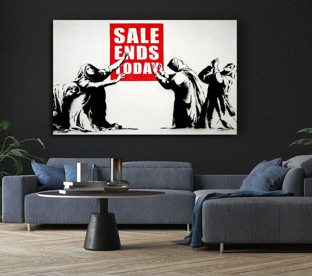 Picture of Homage To The Sales Canvas Print Wall Art