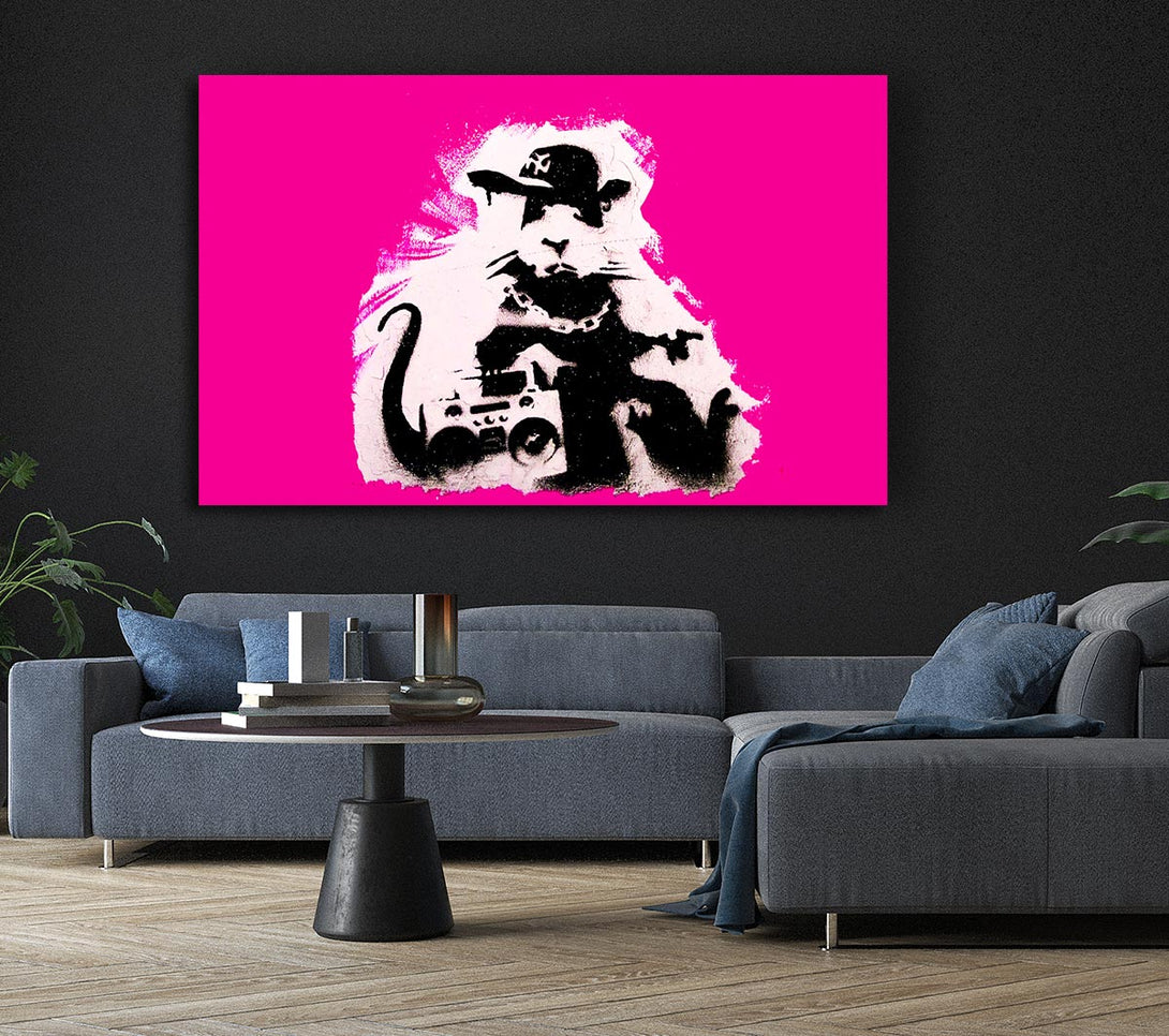 Picture of Pimp Rat Canvas Print Wall Art