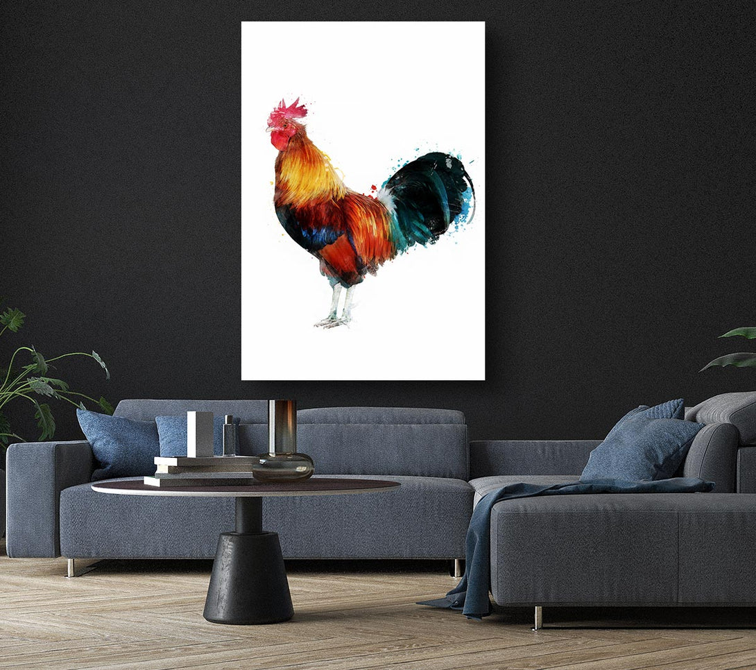 Picture of Rooster Canvas Print Wall Art