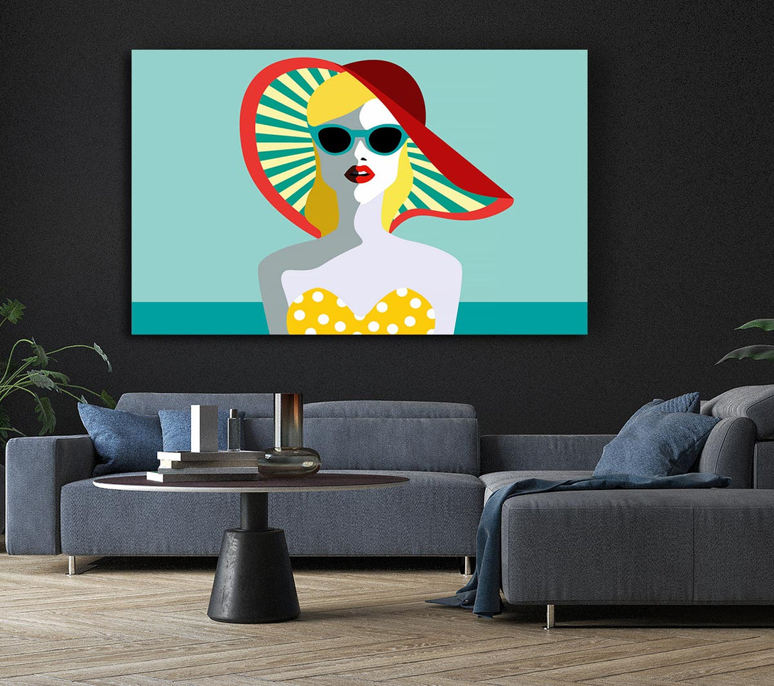 Picture of Summer Beauty Canvas Print Wall Art