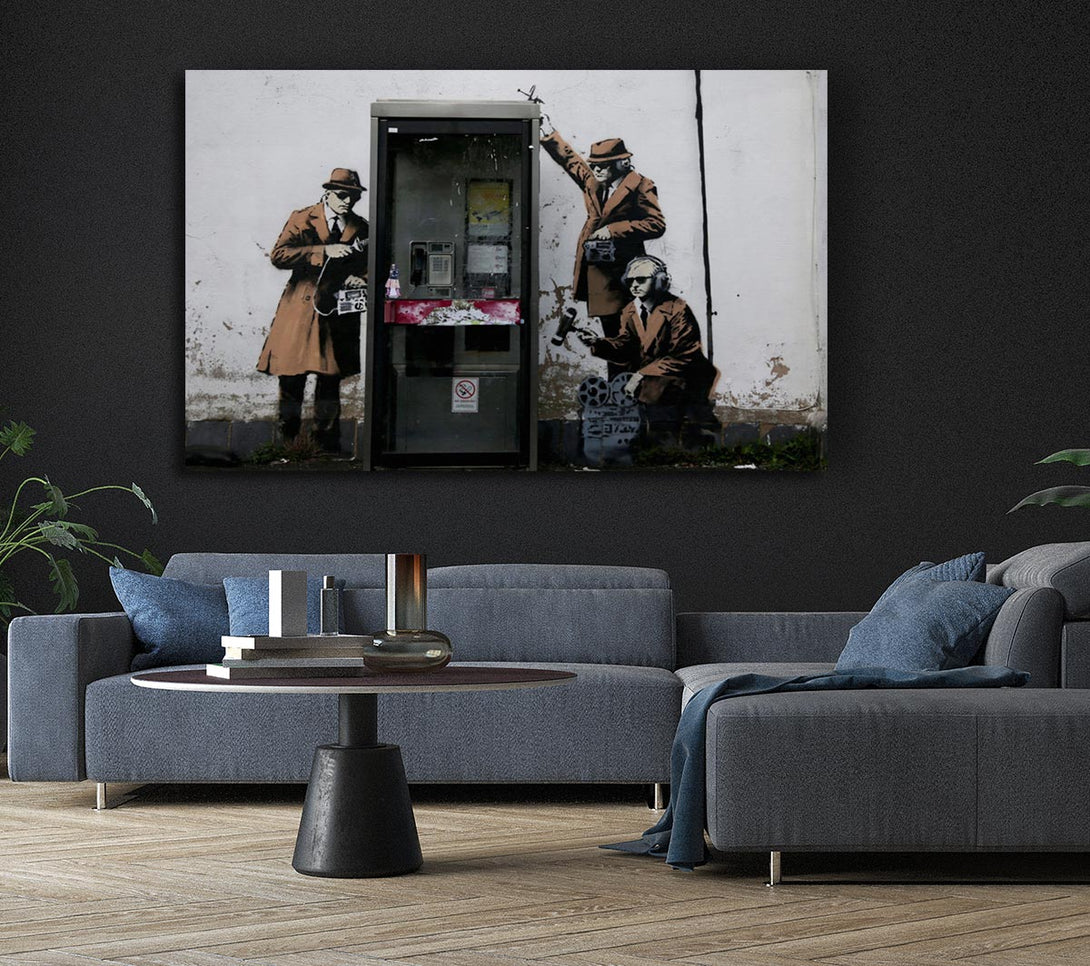 Picture of Spy Booth Canvas Print Wall Art