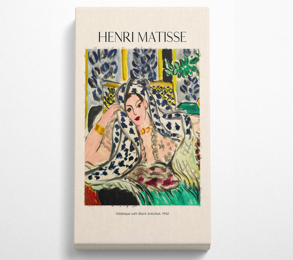 Odalisque mit schwarzem Sessel von Henri Matisse