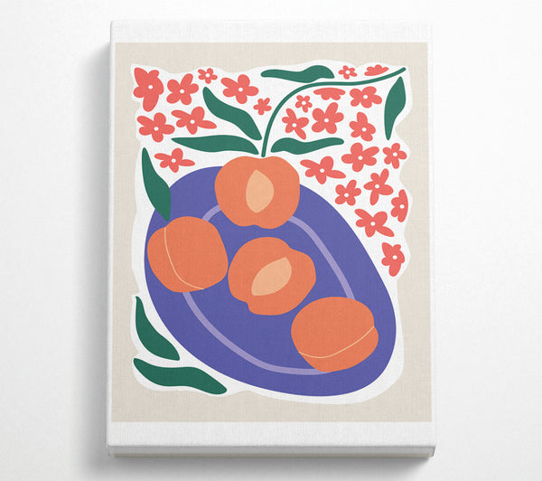 Peaches On A Plate