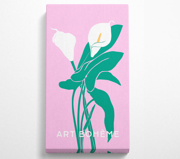 Lillies On Pink