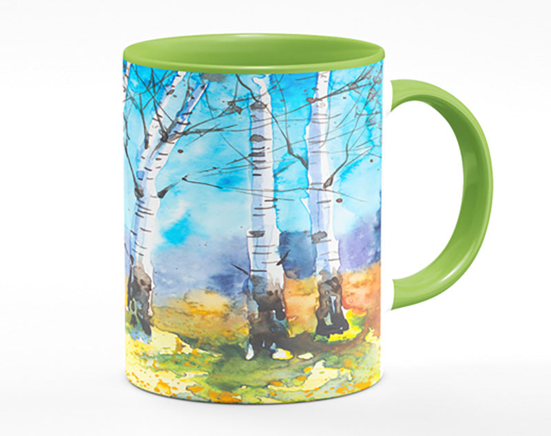 The Beautiful Birch Trees Mug