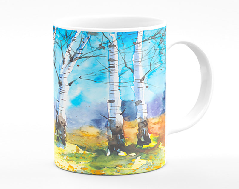 The Beautiful Birch Trees Mug