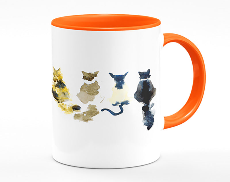 Cat LineUp Mug