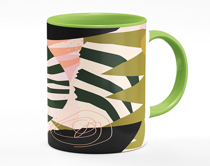 Swiss Cheese Plant Decor Mug