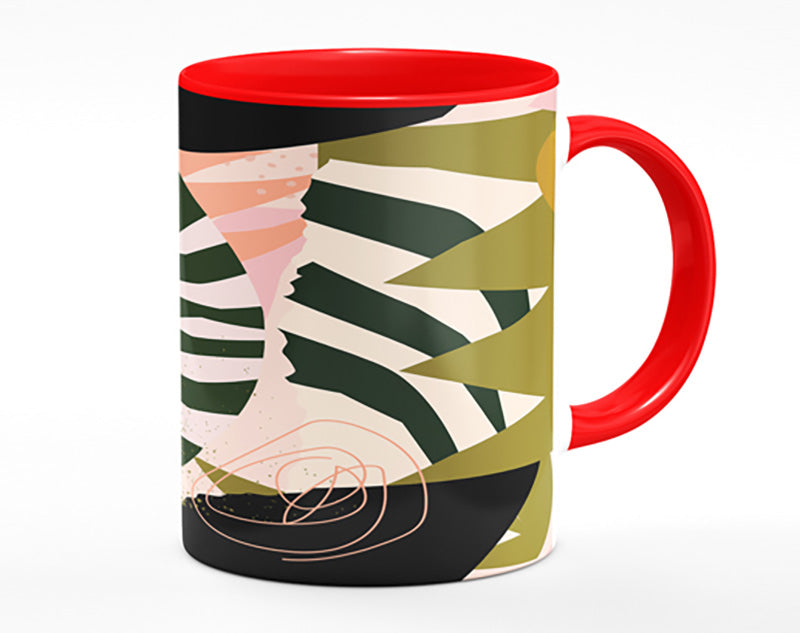 Swiss Cheese Plant Decor Mug