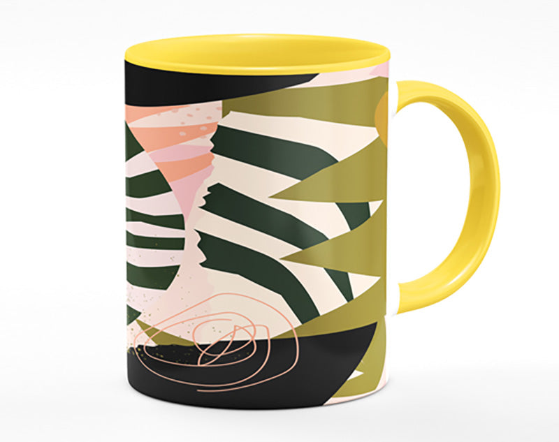 Swiss Cheese Plant Decor Mug