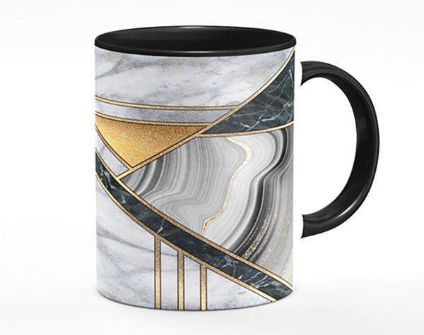 Triangles Of Marble Mug