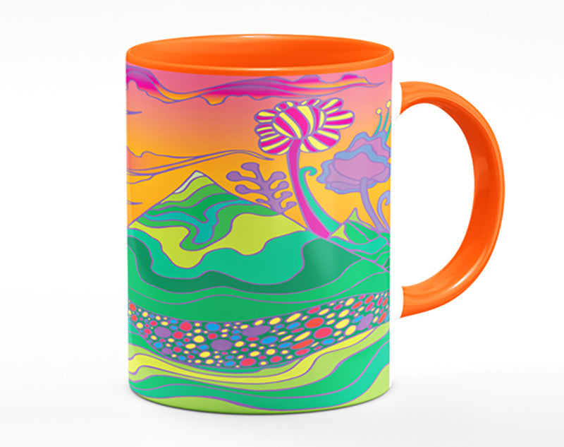 Psychedelic Landscape Mug