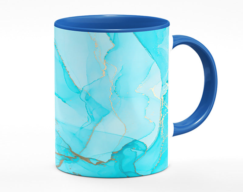 Aqua Fusion Glitter Mug