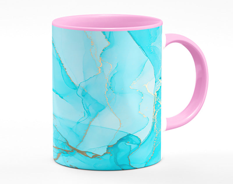 Aqua Fusion Glitter Mug