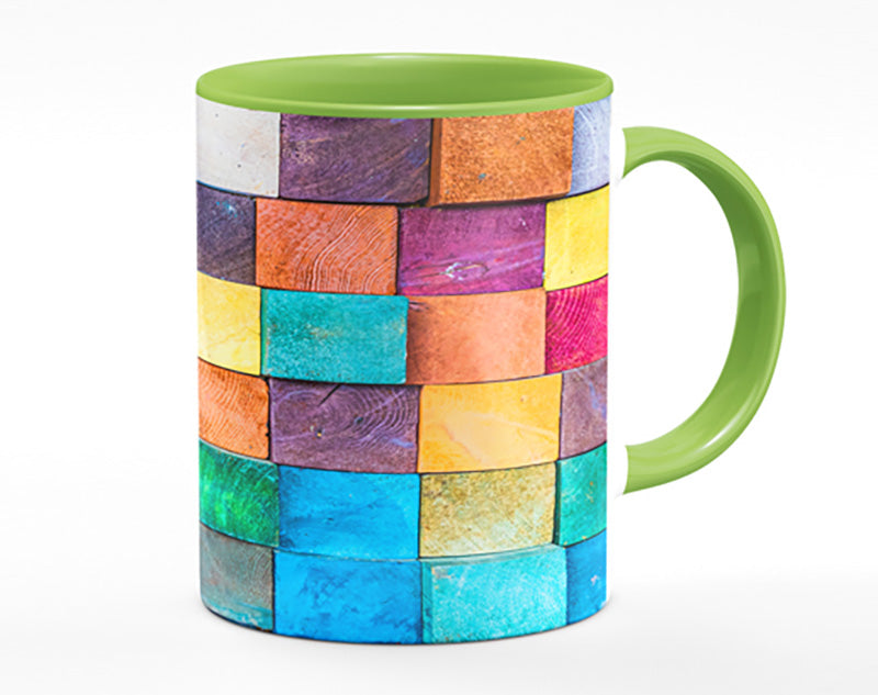 Textures Squares And Shadows Mug