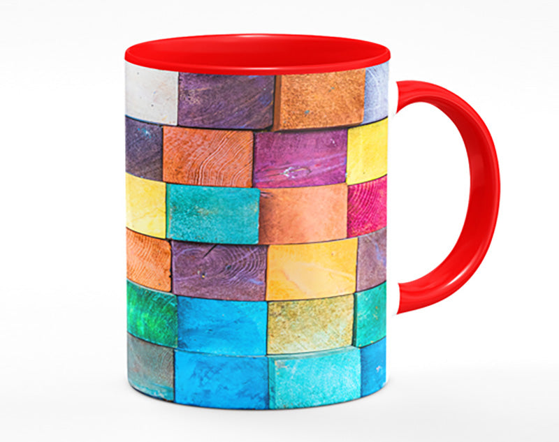 Textures Squares And Shadows Mug