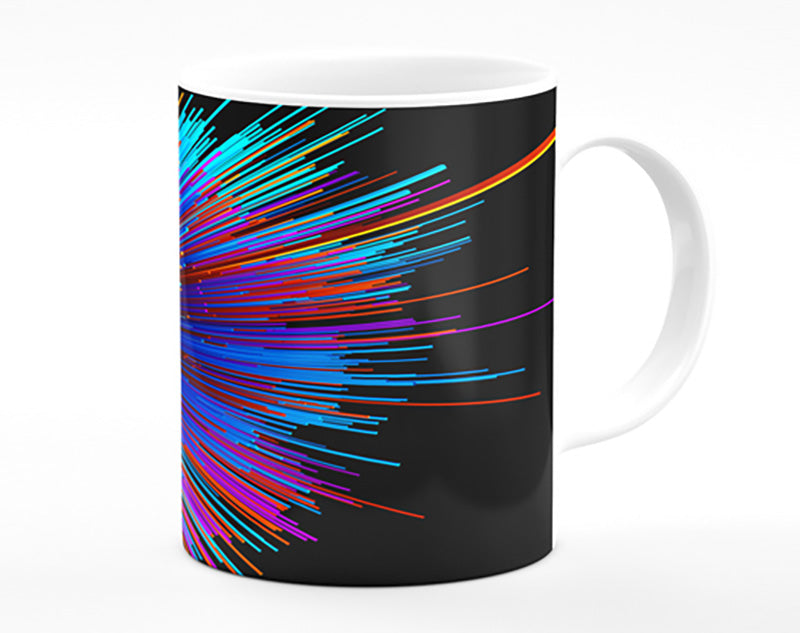 Spectrum Lines Mug